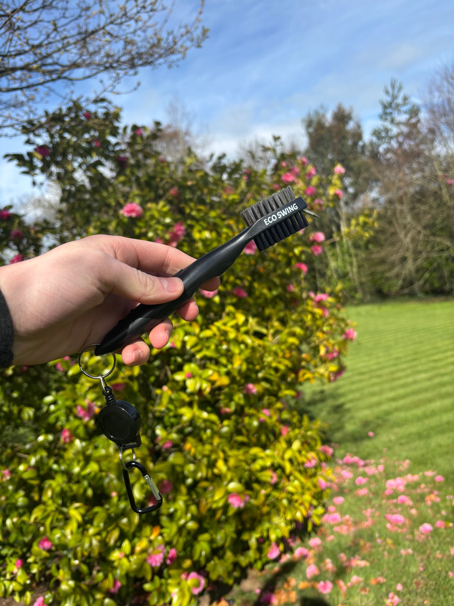 Eco friendly golf brush