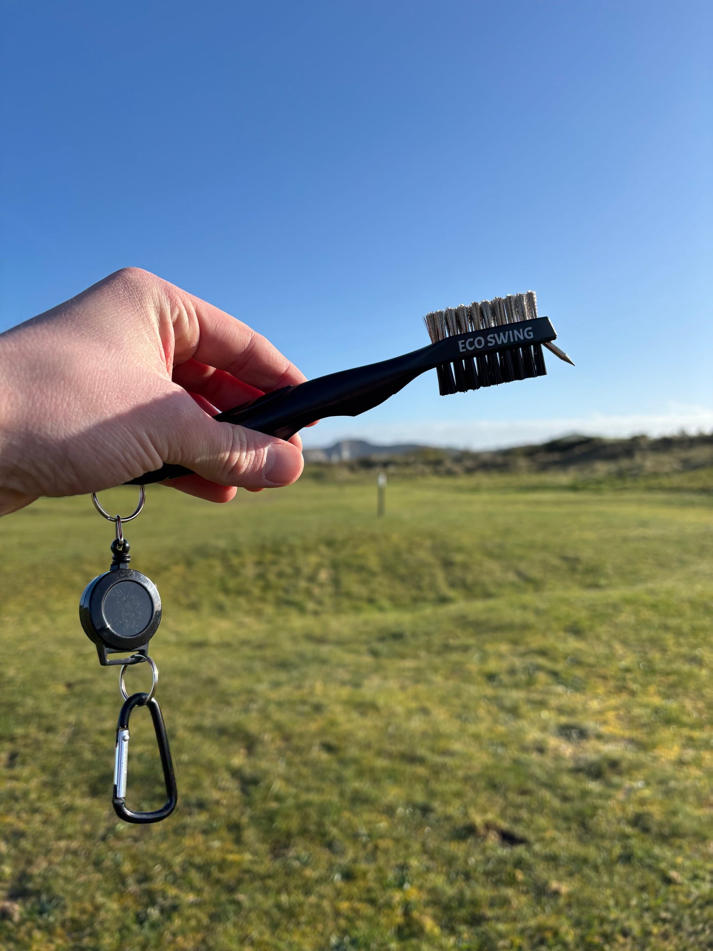 Eco friendly golf brush