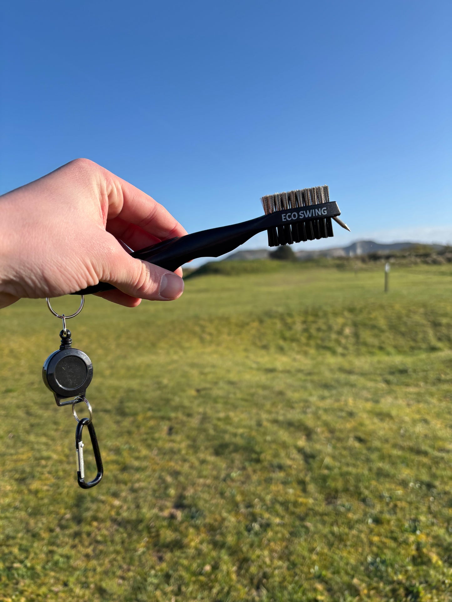Eco friendly golf brush