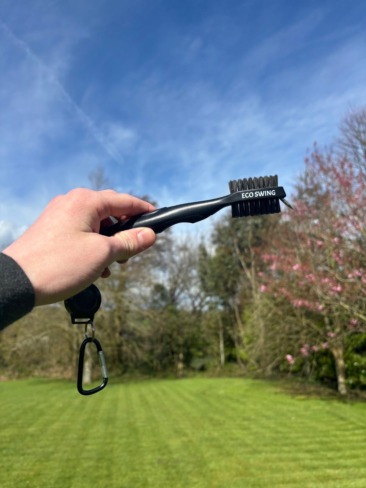 Eco friendly golf brush