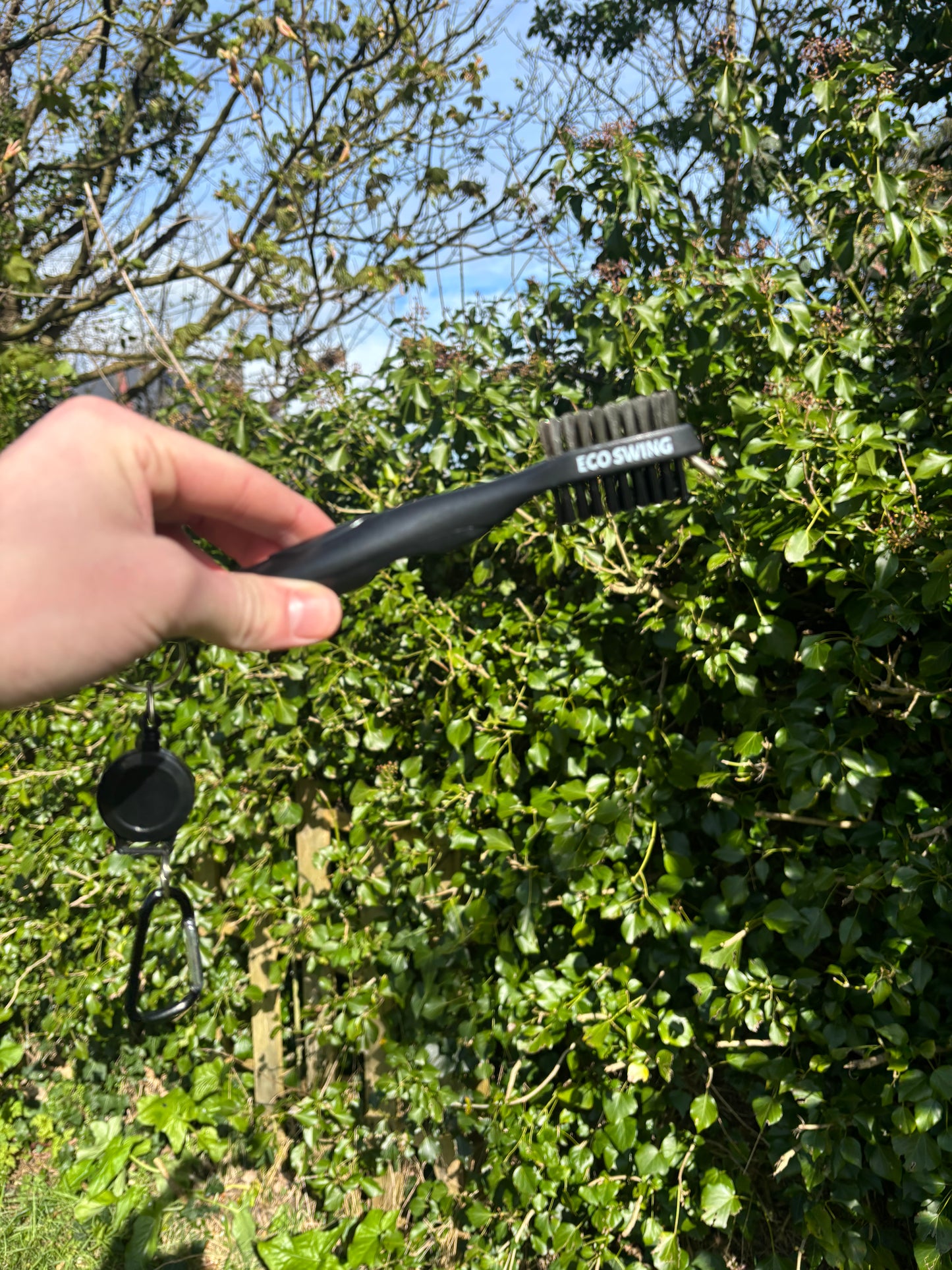 Eco friendly golf brush